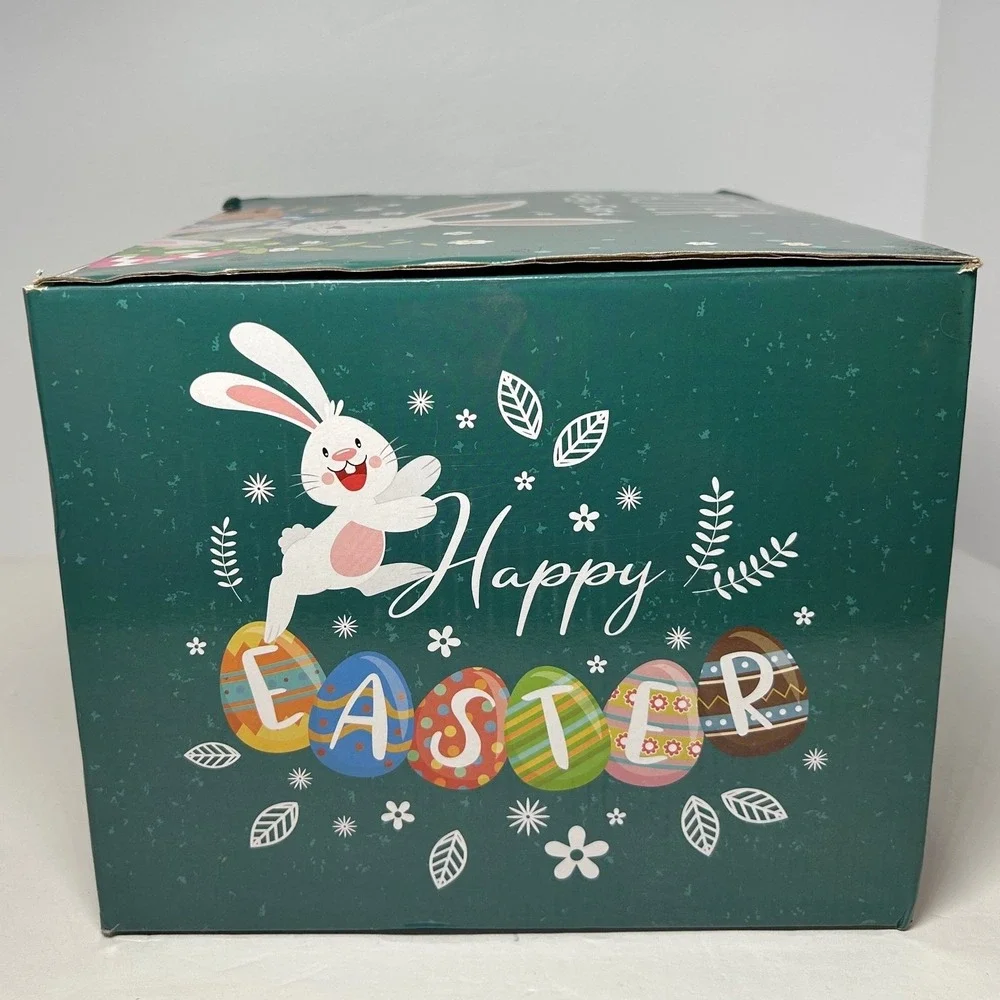 Happy Easter‎ Eggs Set 200 pcs Colorful Plastic Eggs Easter Basket Fillers New